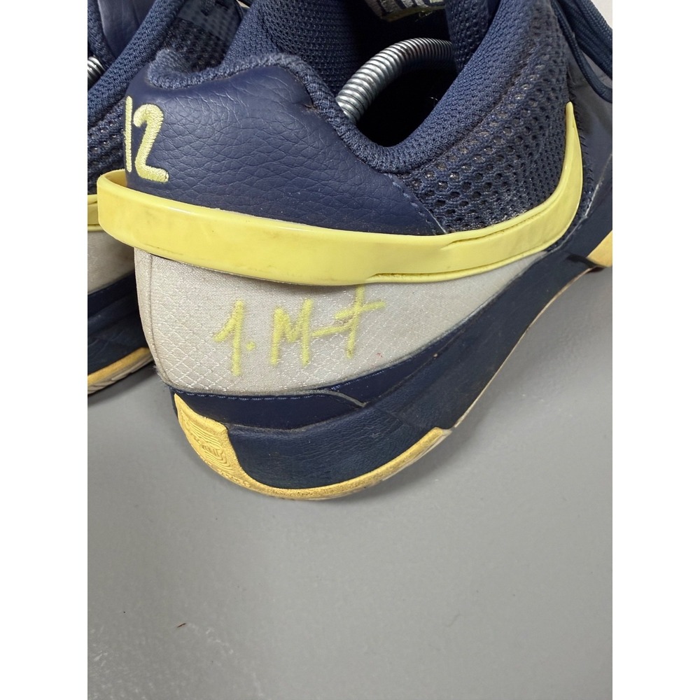 Nike Ja 1 Murray State Navy Yellow Mens Basketball Sneaker Size 12 FQ4796-402 - Picture 3 of 12